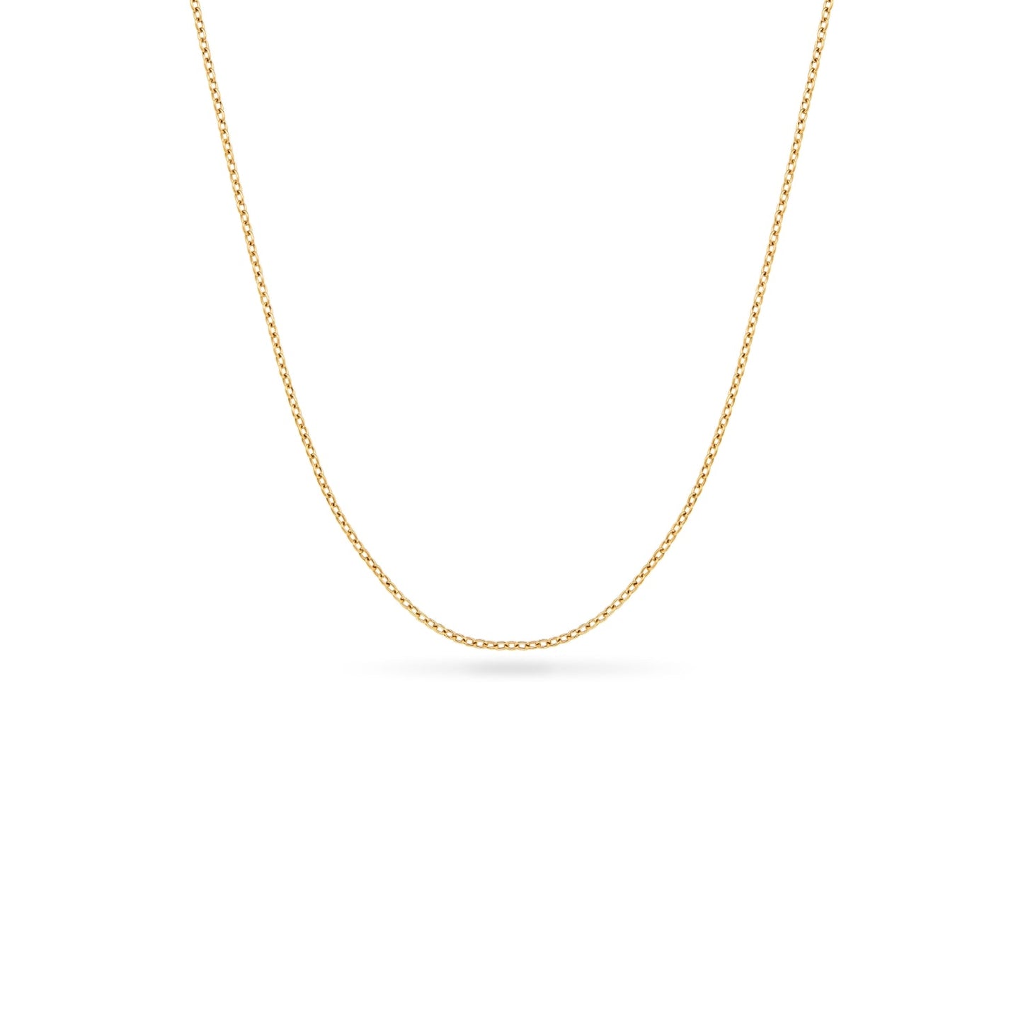 Fingerprint Written In The Stars Tag Necklace (Gold)