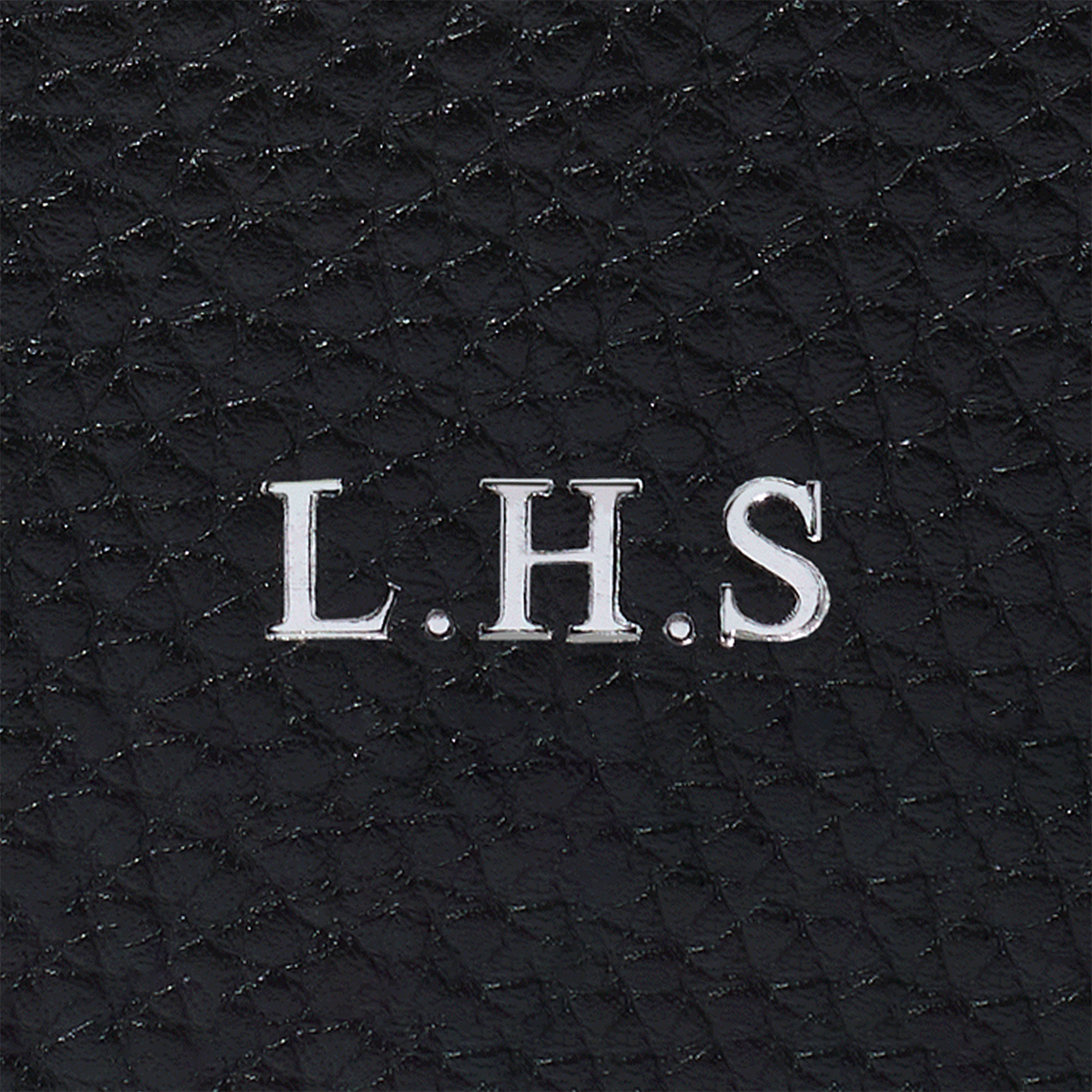 Leather Luggage Tag (Black)