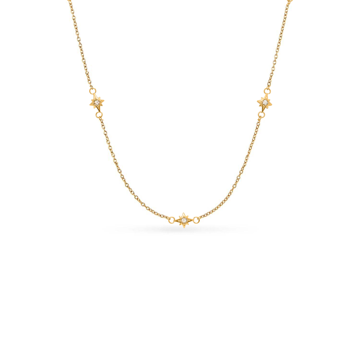 Coin Fingerprint Necklace (Gold)