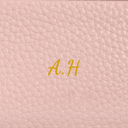 Large Leather Jewellery Box (Blush Nude)