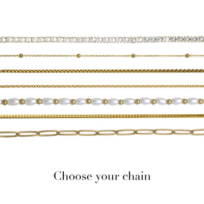 Mini Signature Name Bracelet (Gold)