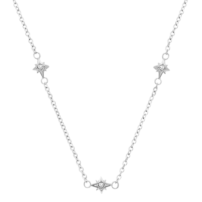 Padlock Necklace (Silver)