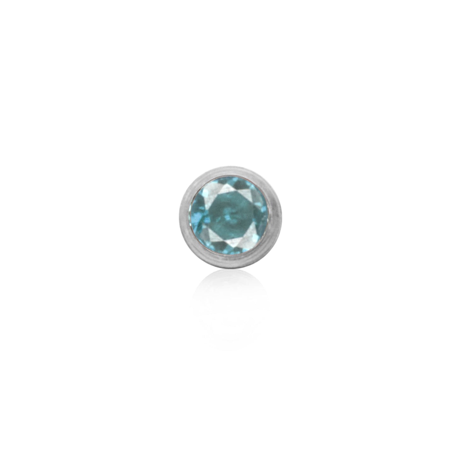 Stamped - Crystal Heart Birthstone