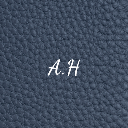 Leather Card Holder (Navy)