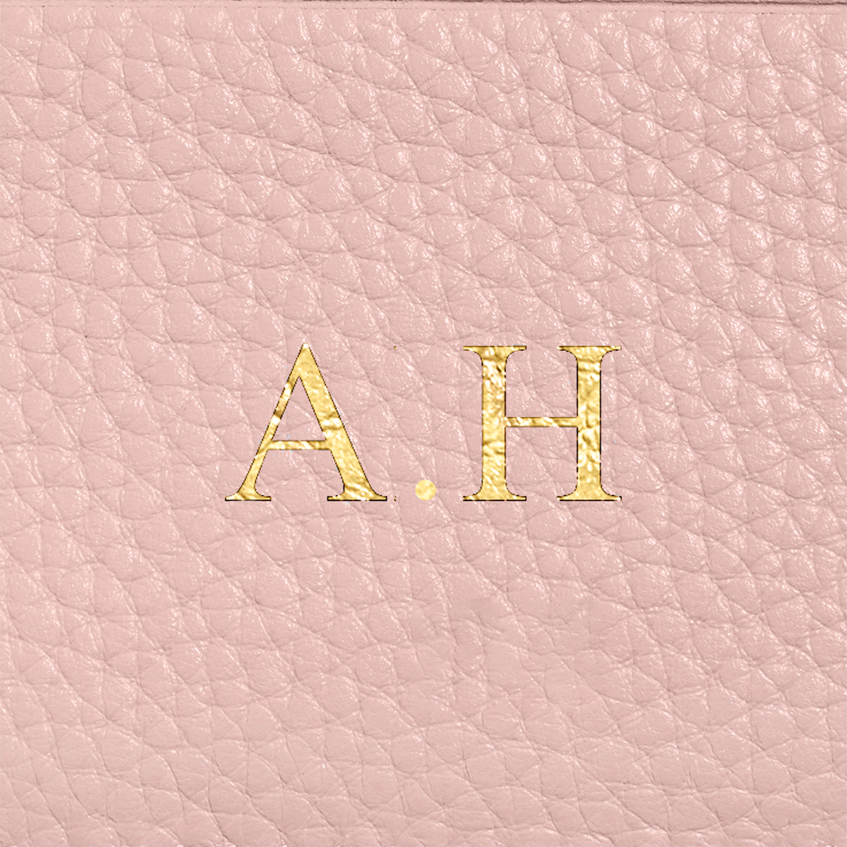 Large Leather Jewellery Box (Blush Nude)