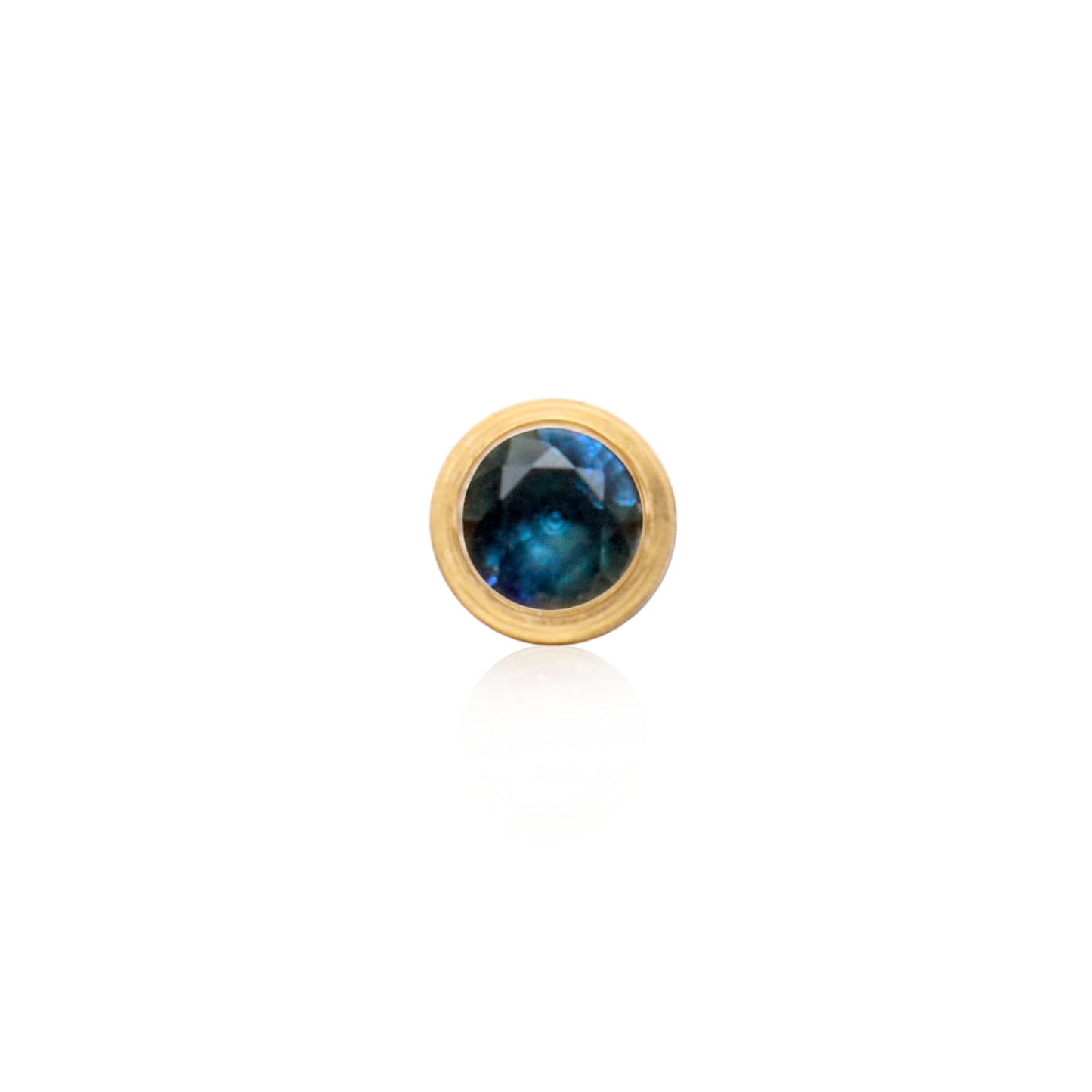 Birthstone Huggie Hoops (Gold)