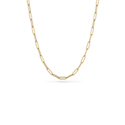 Floating Charm Heart Locket Necklace (Gold)