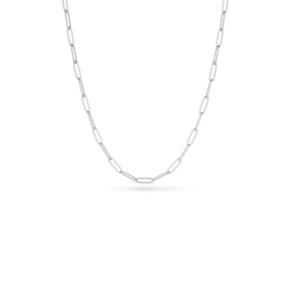 Heart Photo Locket Necklace (Silver)