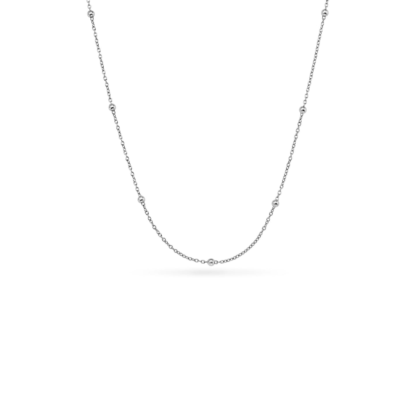 Cursive Name Necklace (Silver)