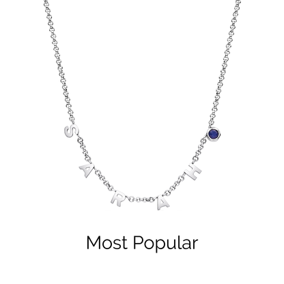 Made Mine Name Necklace - Silver