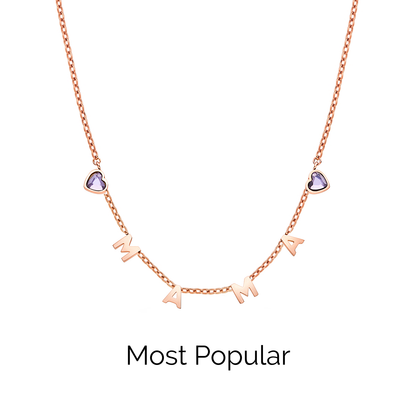 Made Mine Name Necklace (Rose Gold)