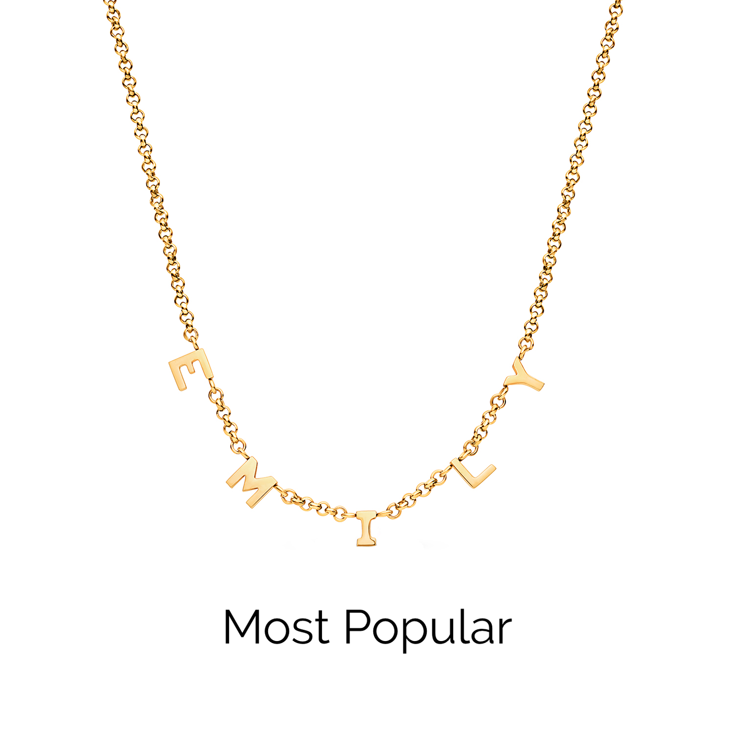 Made Mine Name Necklace (Gold)