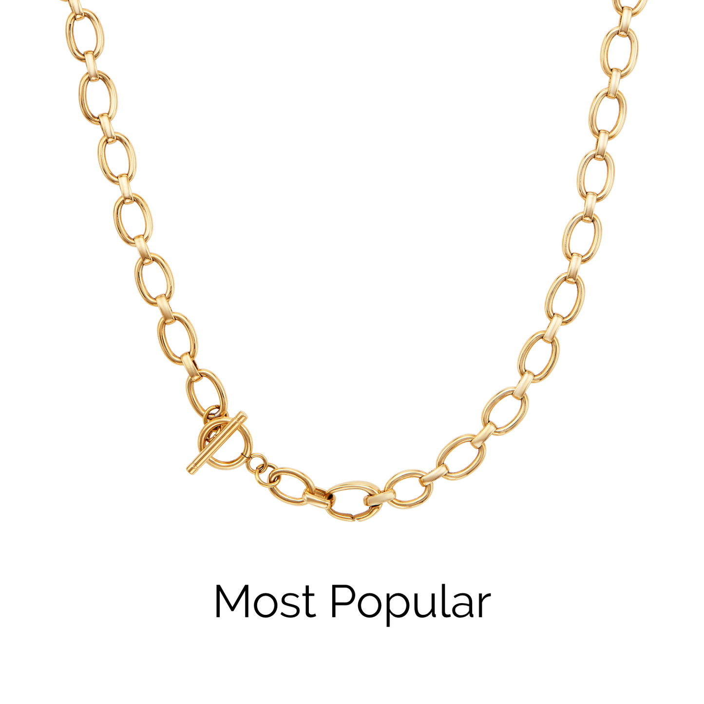 Mini Photo Love Locket Necklace (Gold)