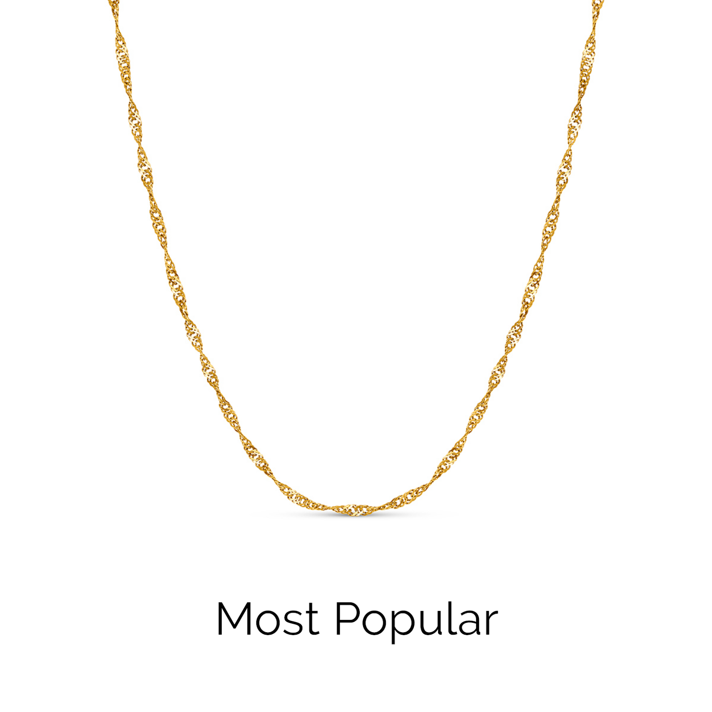 Blue Lace Agate Cushion Necklace (Gold)