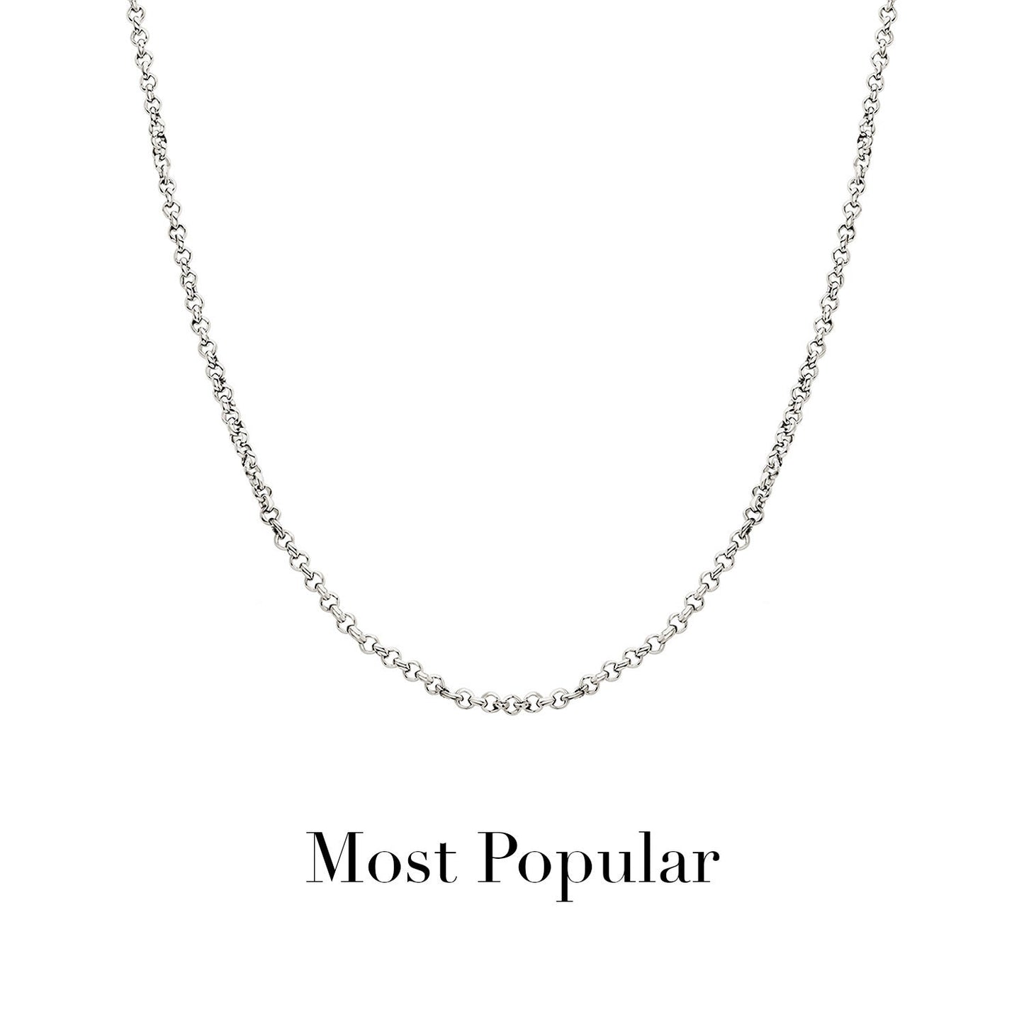 Cursive Name Necklace (Silver)