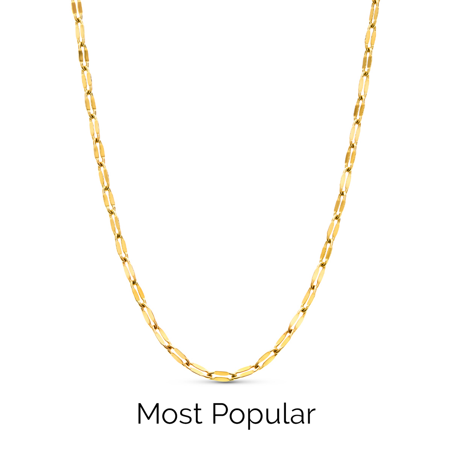 Mother of Pearl Cushion Necklace & Earrings Set (Gold)