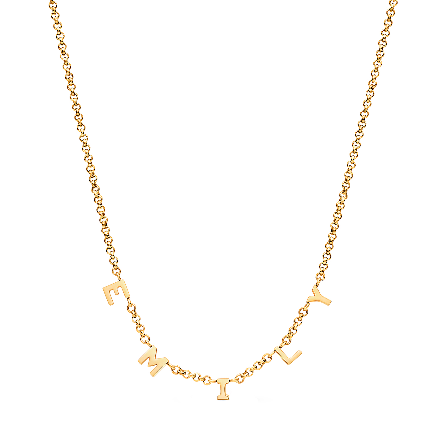 Made Mine Name Necklace (Gold)