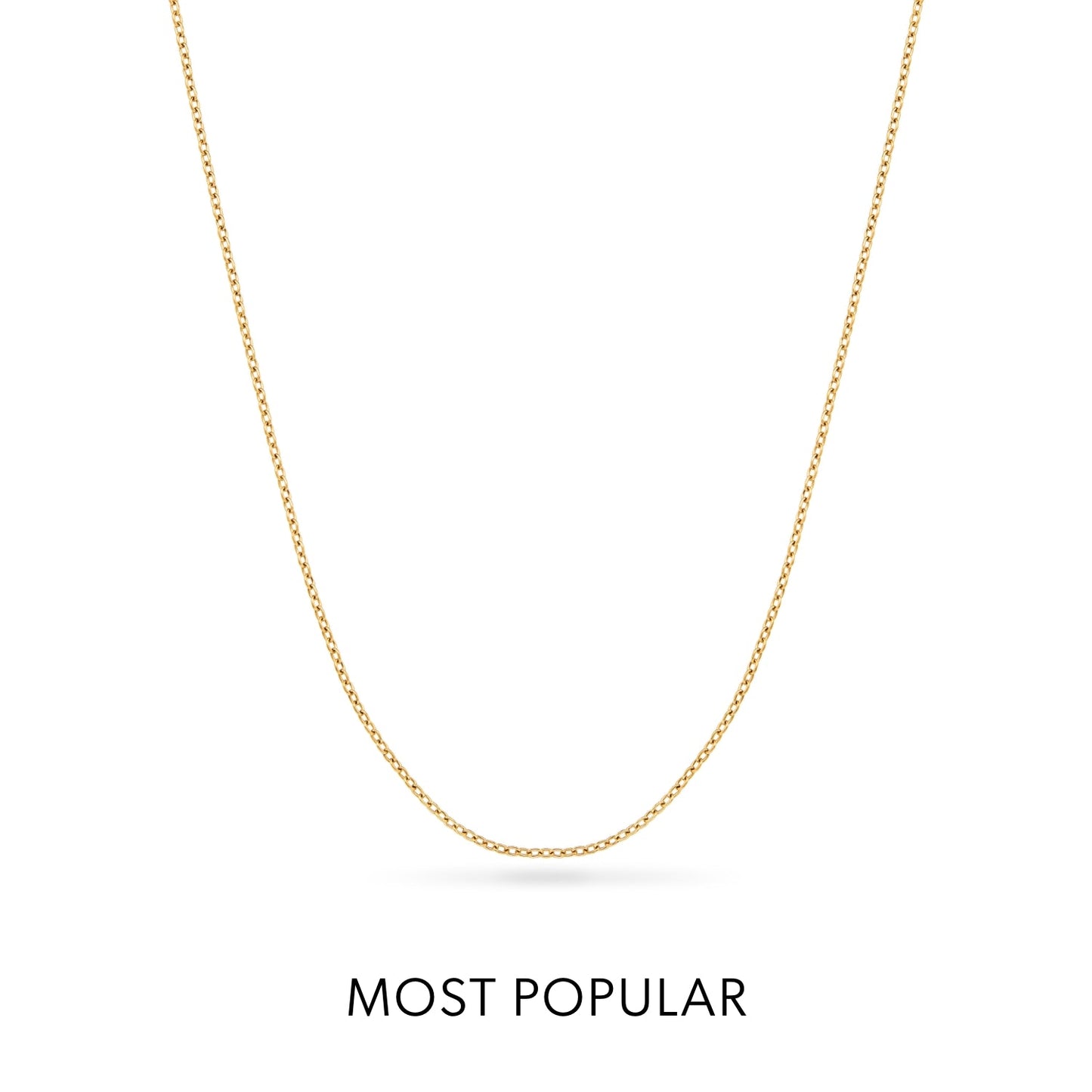 Ocean Charms Sardine Necklace (Gold)