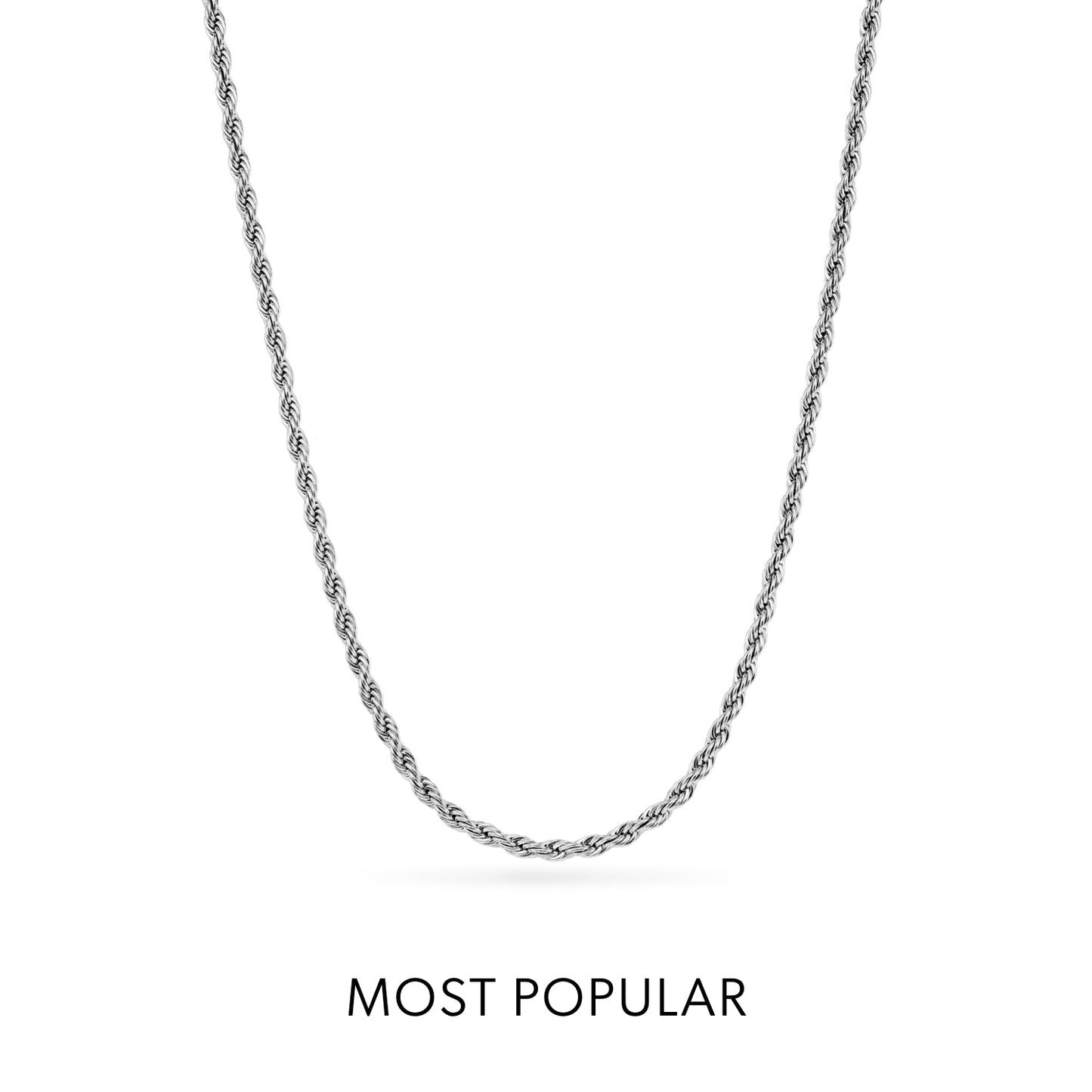 Padlock Necklace (Silver)