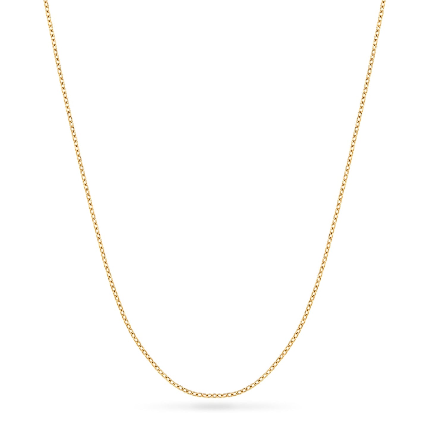 Double Heart Token Fingerprint Necklace (Gold & Silver)