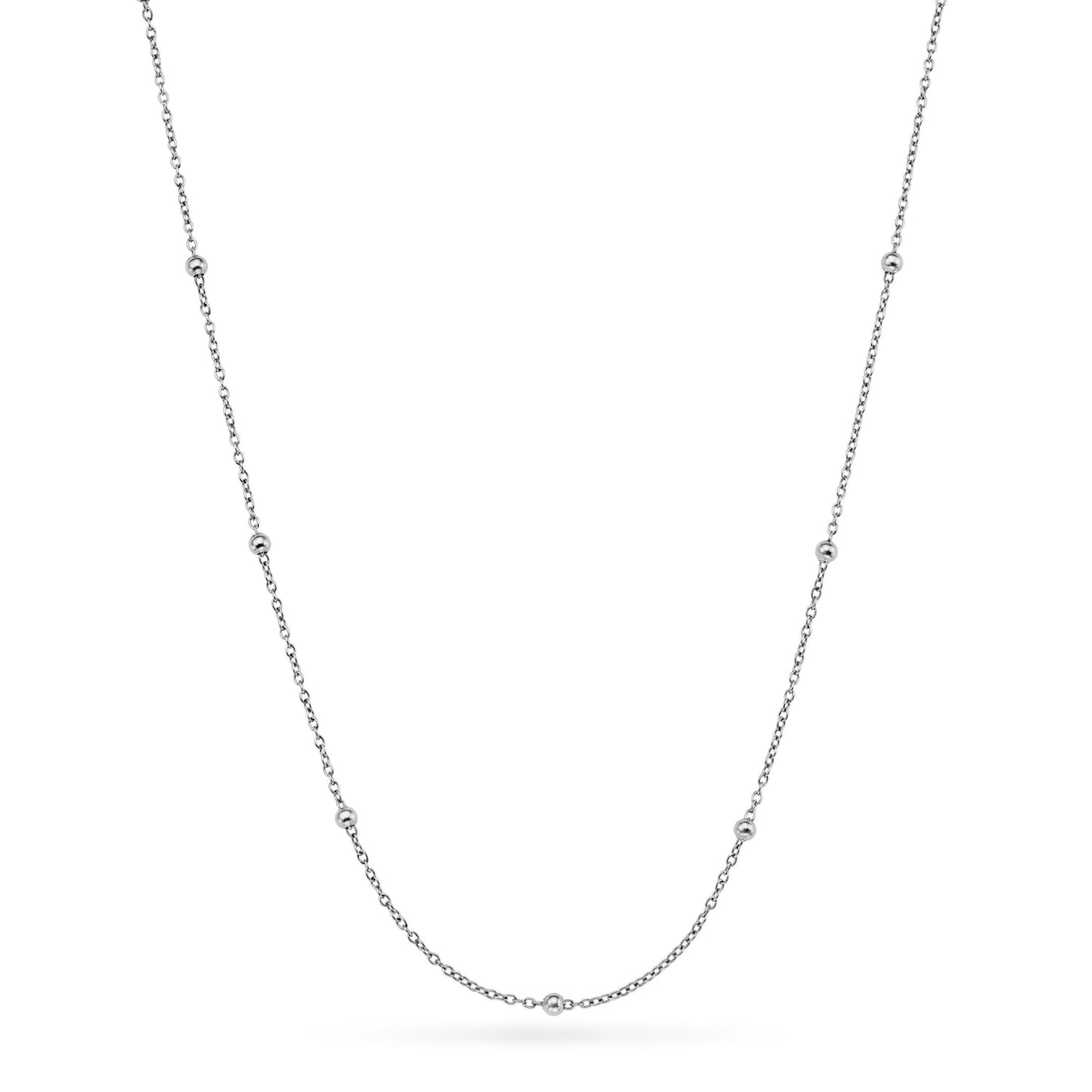 Heart Double Photo Locket Necklace (Silver)