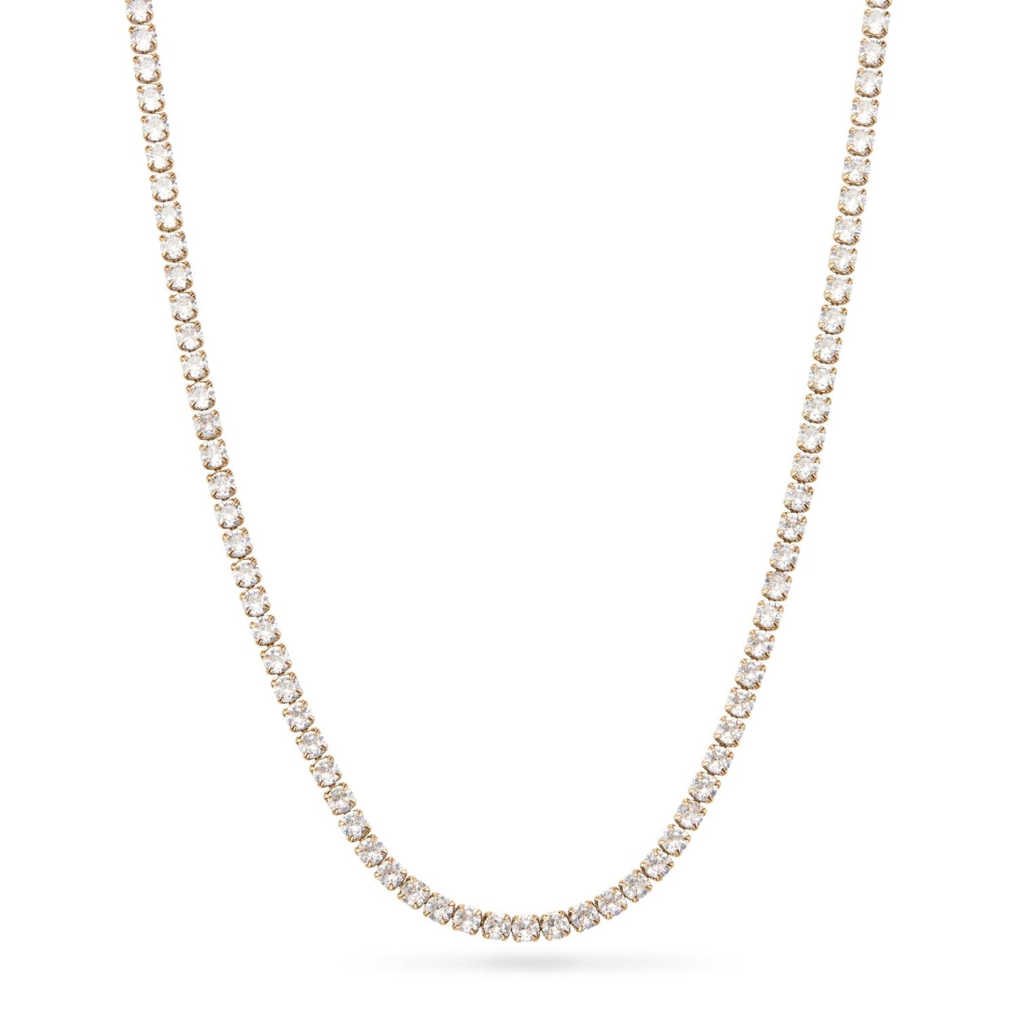 Mint Green Quartz Heart Necklace & Earrings Set (Gold)