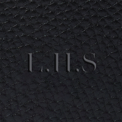 Leather Luggage Tag (Black)