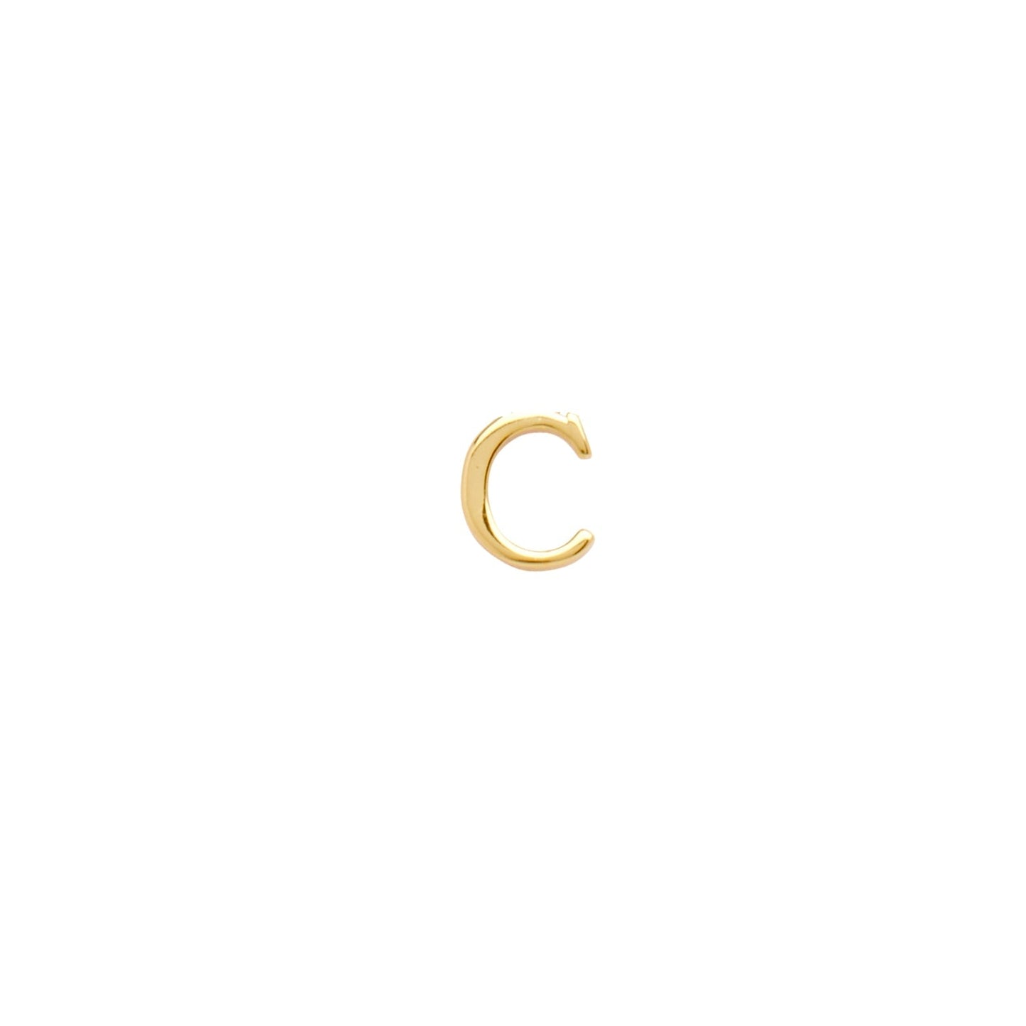 Made Mine Charms - Didot Initial Charm (Gold)