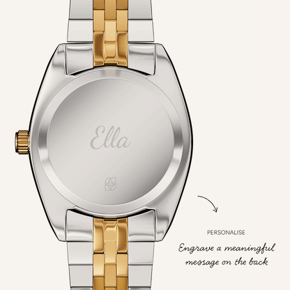 Butter Yellow Belgravia 30 Watch (Two Tone)