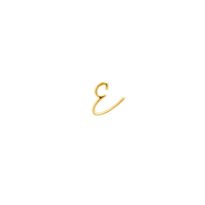 Made Mine Script Letter Bracelet (Gold)