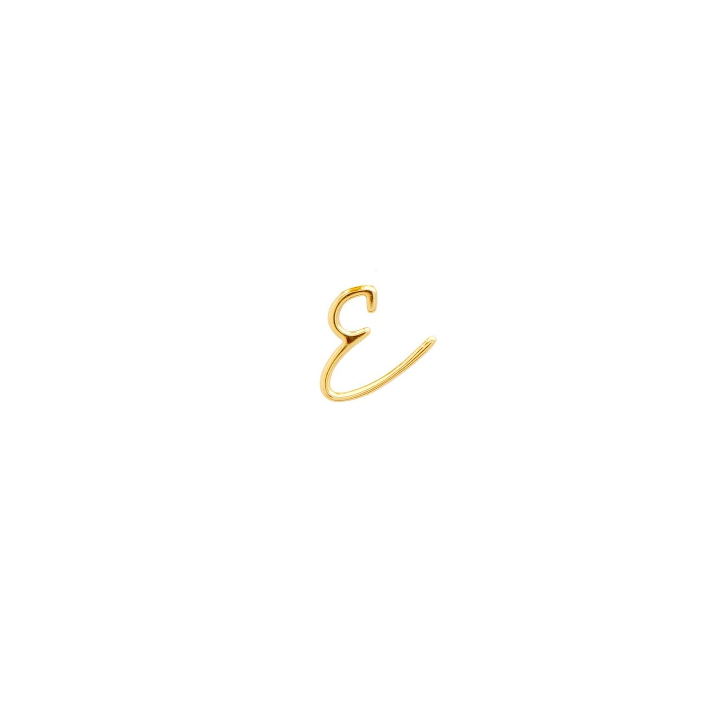Made Mine Script Letter Bracelet (Gold) - TT