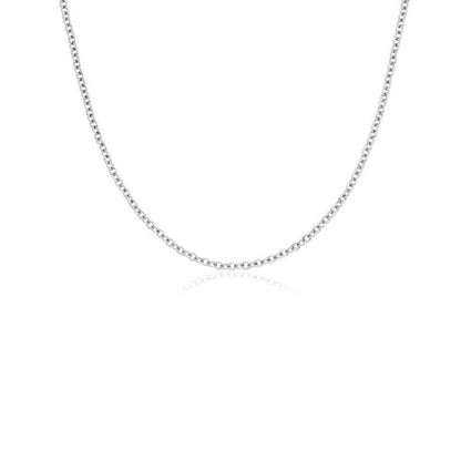 Fine Chain Necklace (Silver)