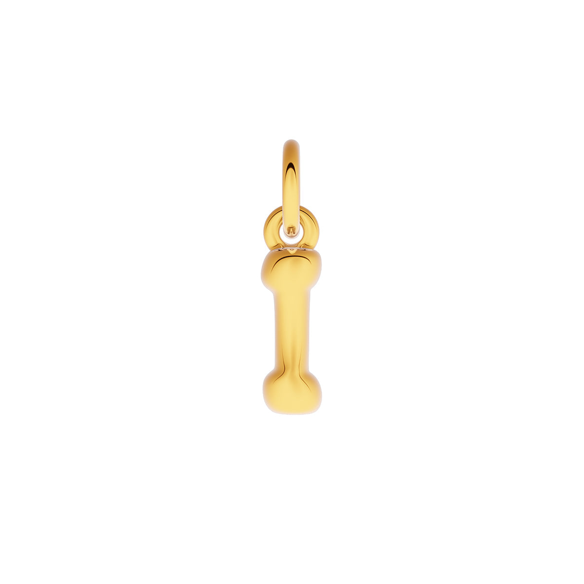 Made Mine Fine Charm - Molten Initial (Gold)