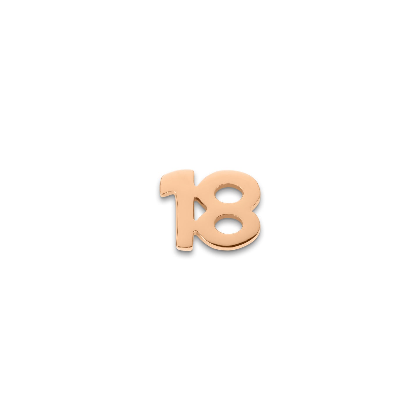 Made Mine Charms - Celebration Number Charms (Rose Gold)