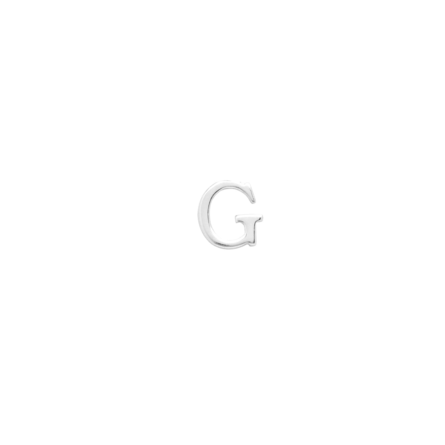 Made Mine Charms - Didot Initial Charm (Silver)