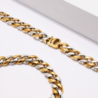 Initial Choker (Gold/Silver)