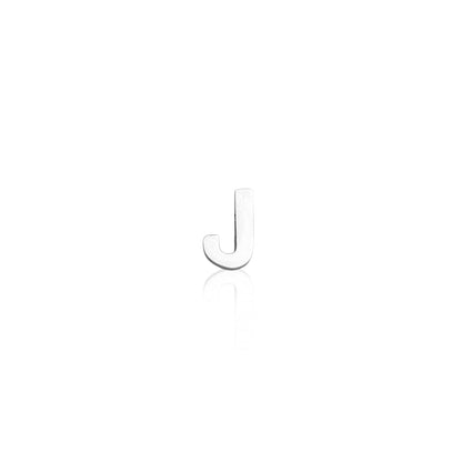 Made Mine Mini Letter Sphere Chain Necklace (Silver)