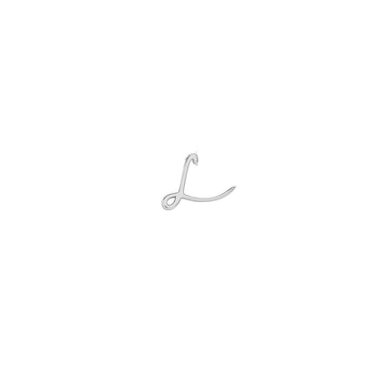 Made Mine Script Letter Bracelet (Silver) - NN