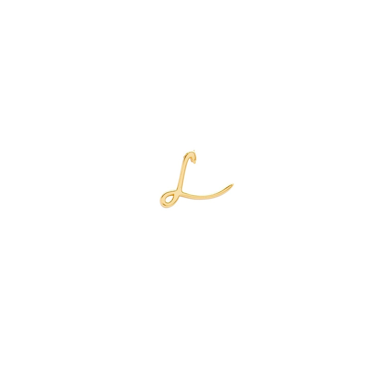 Made Mine Charms - Script Initial Charms (Gold)
