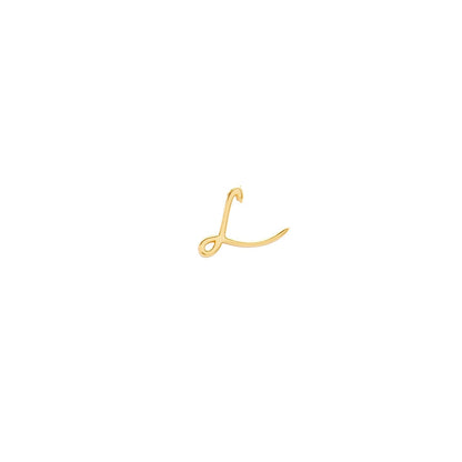Made Mine Charms - Script Initial Charms (Gold)
