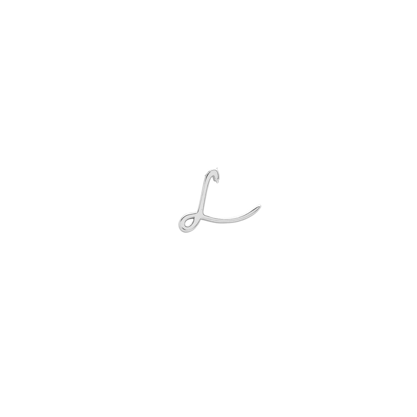 Made Mine Script Letter Bracelet (Silver) - TT