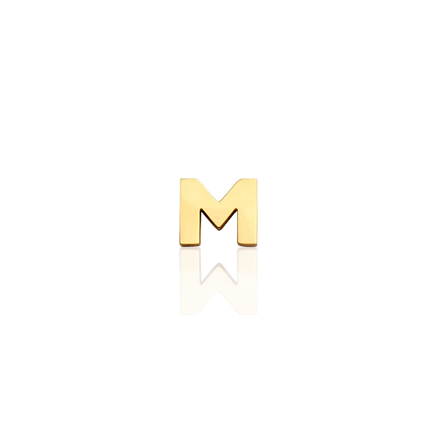 Mini Letter & Heart Birthstone Layered Necklace Set (Gold)
