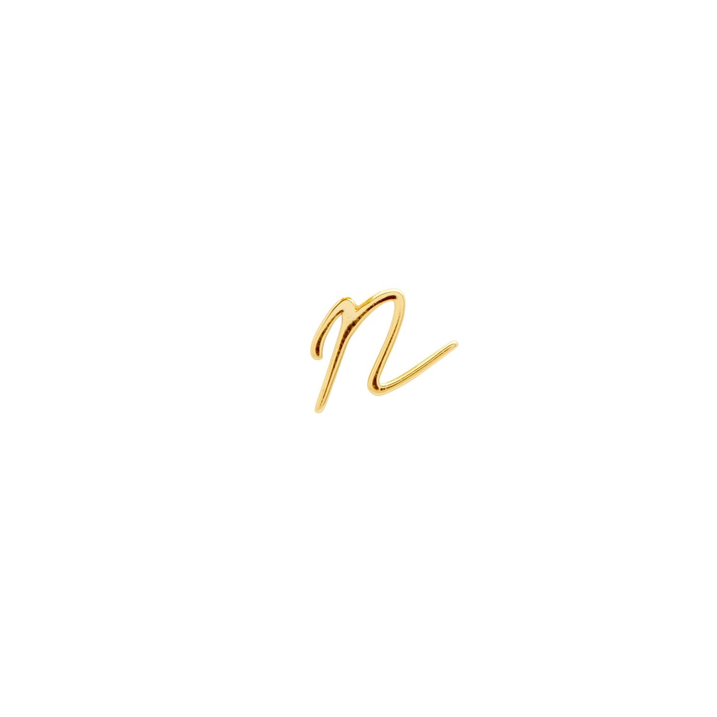 Made Mine Script Letter Bracelet (Gold)