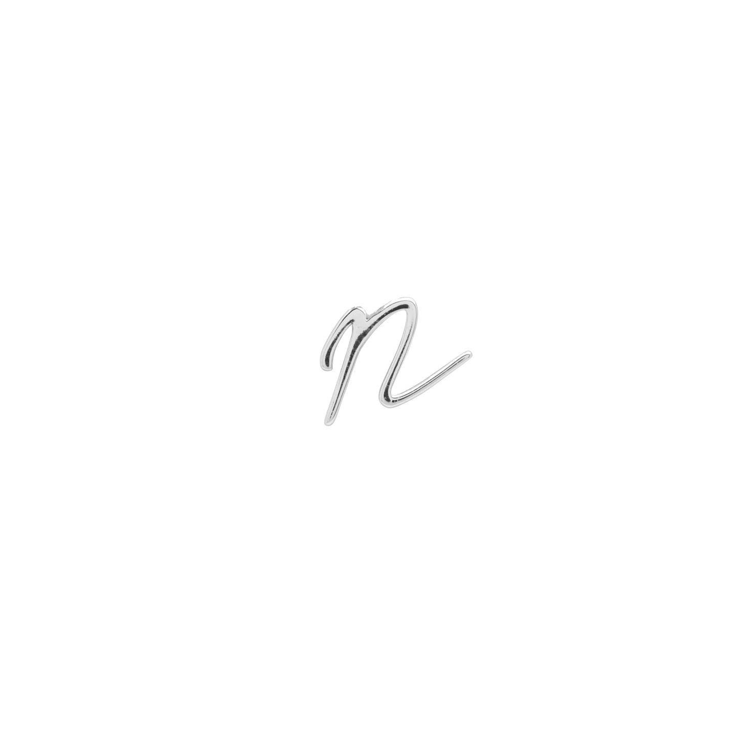 Made Mine Charms - Script Initial Charms (Silver)