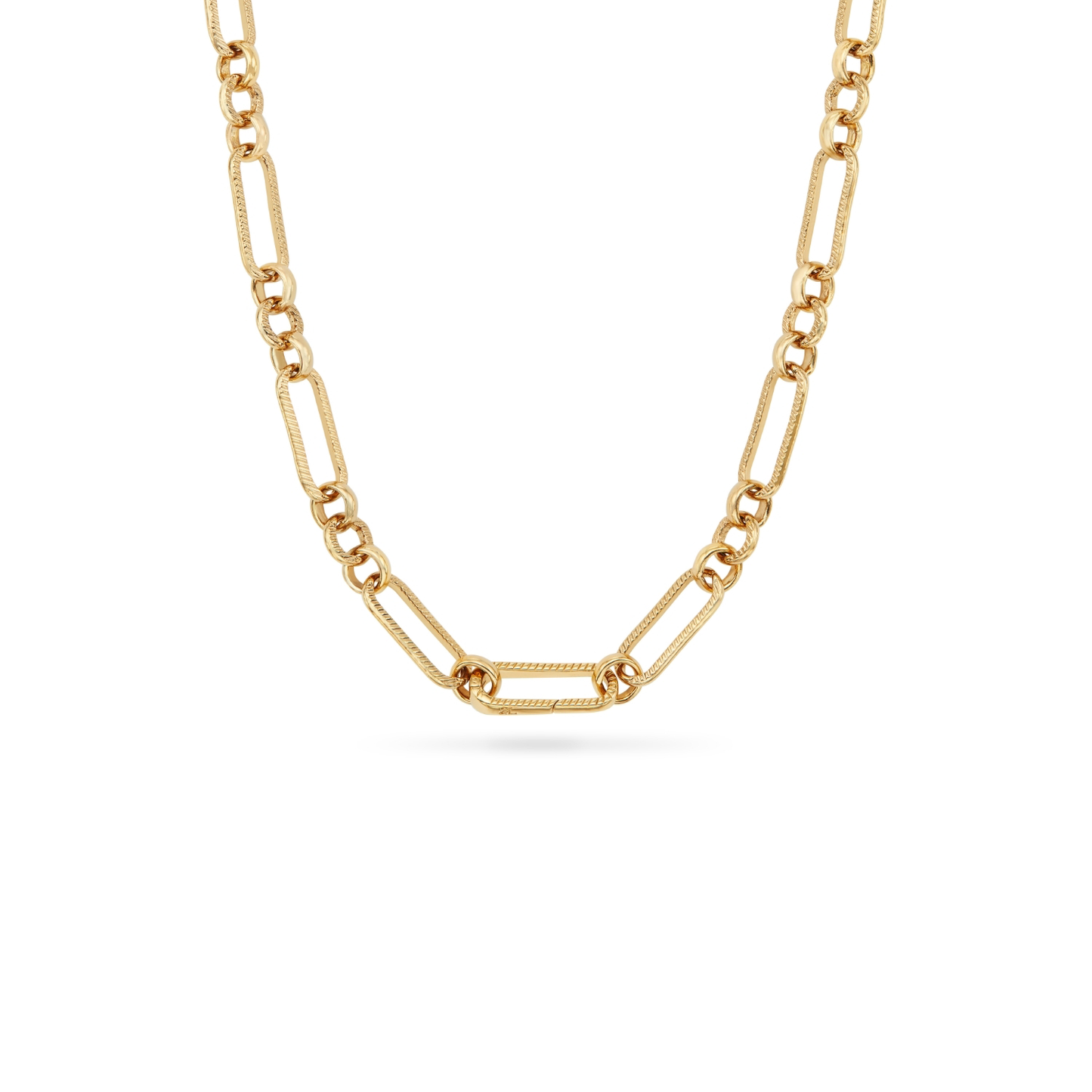 Butter Yellow Quartz Heart Necklace & Earrings Set (Gold)
