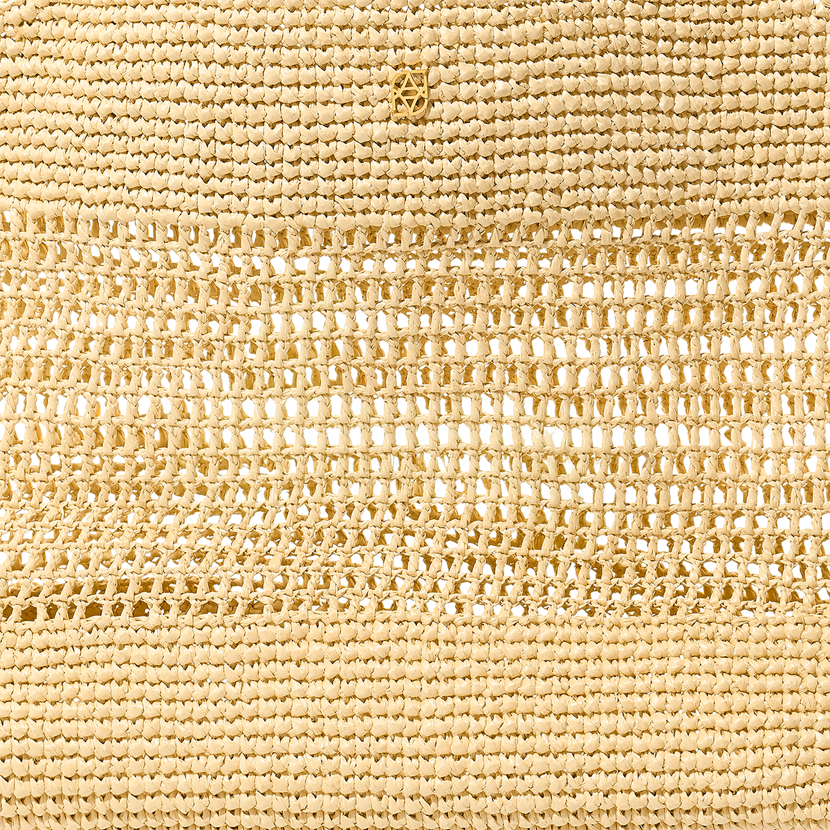 Personalised Raffia Pouch (Natural)