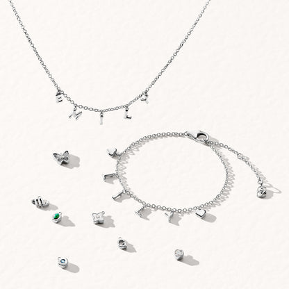 Made Mine Fine Name Bracelet (Silver)