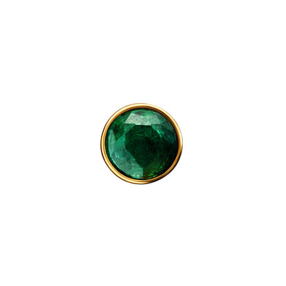 Floating Birthstone Charm Locket (Silver)