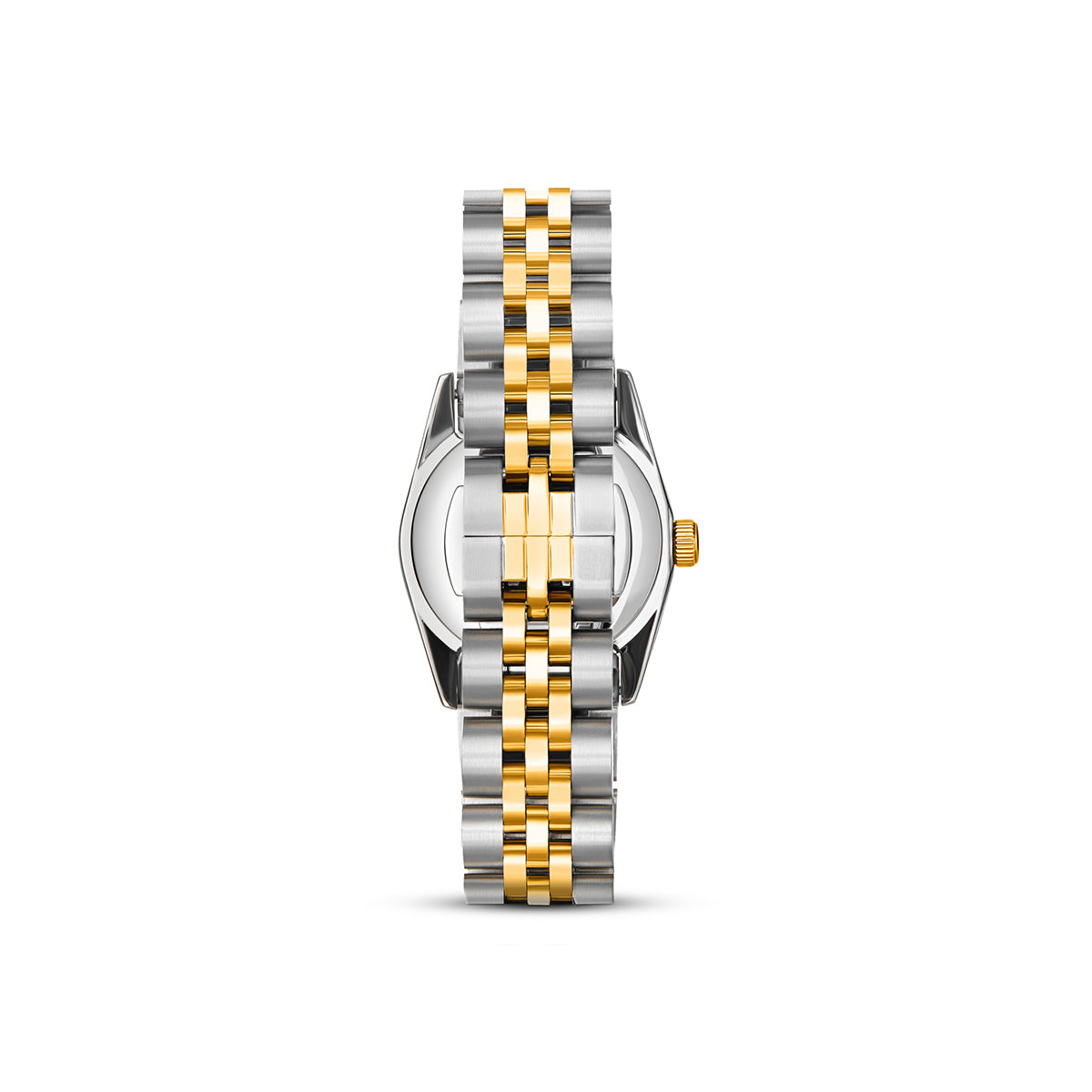 Mini Two Tone Pearl Link Belgravia 23 Watch - ENGRAVING TEST