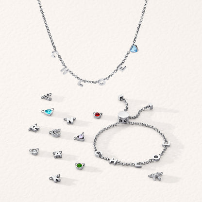 Made Mine Name Necklace (Silver)
